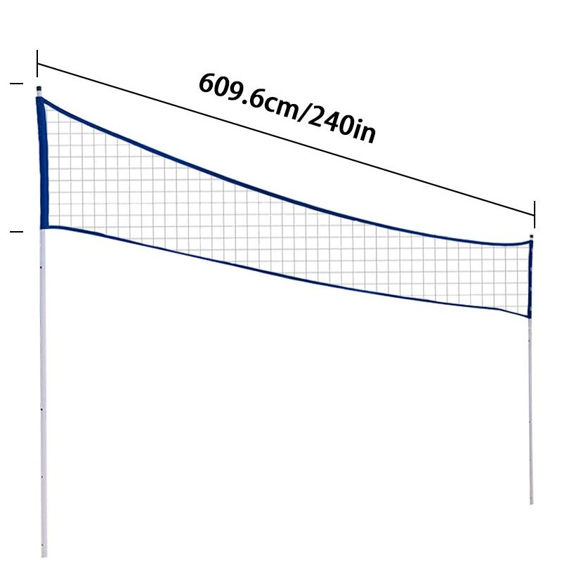 Outdoor Sports Net - Rete da Badminton Portatile Professionale con