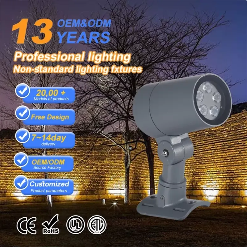 Outdoor Spotlight - Faretto LED da Esterno 12W IP65