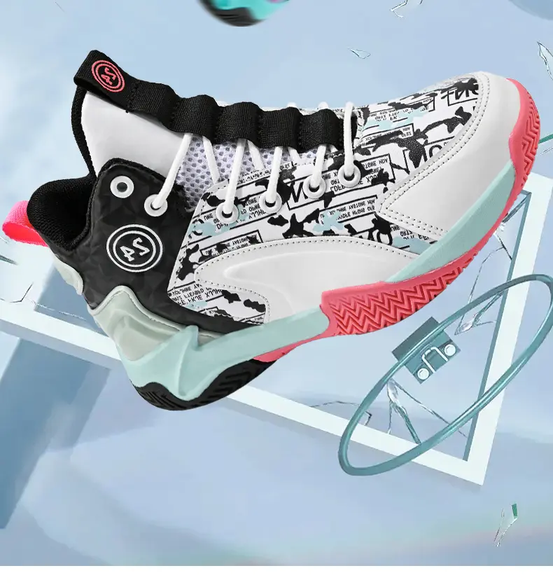 Outdoor Sport Flooring - Sneakers da Basket per Ragazze Adolescenti,
