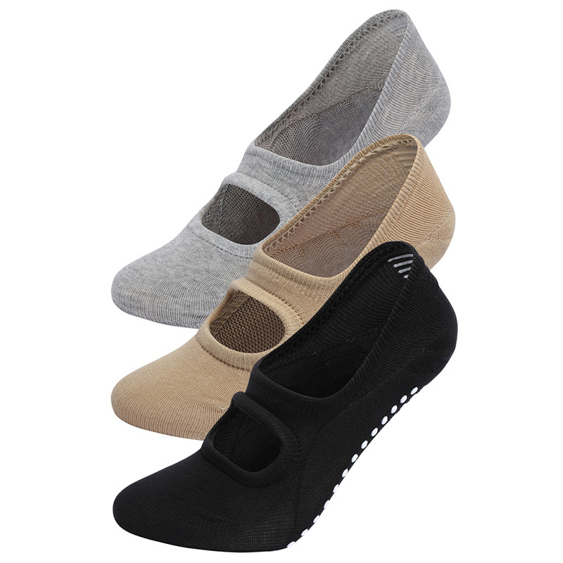 Trampoline Park Sock - Calzini per aerobica senza schienale, pilates,