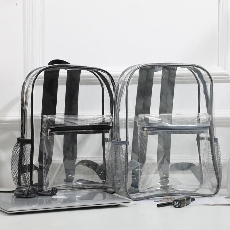 Outdoor Sport Backpack - Zaino Trasparente in PVC per Sport
