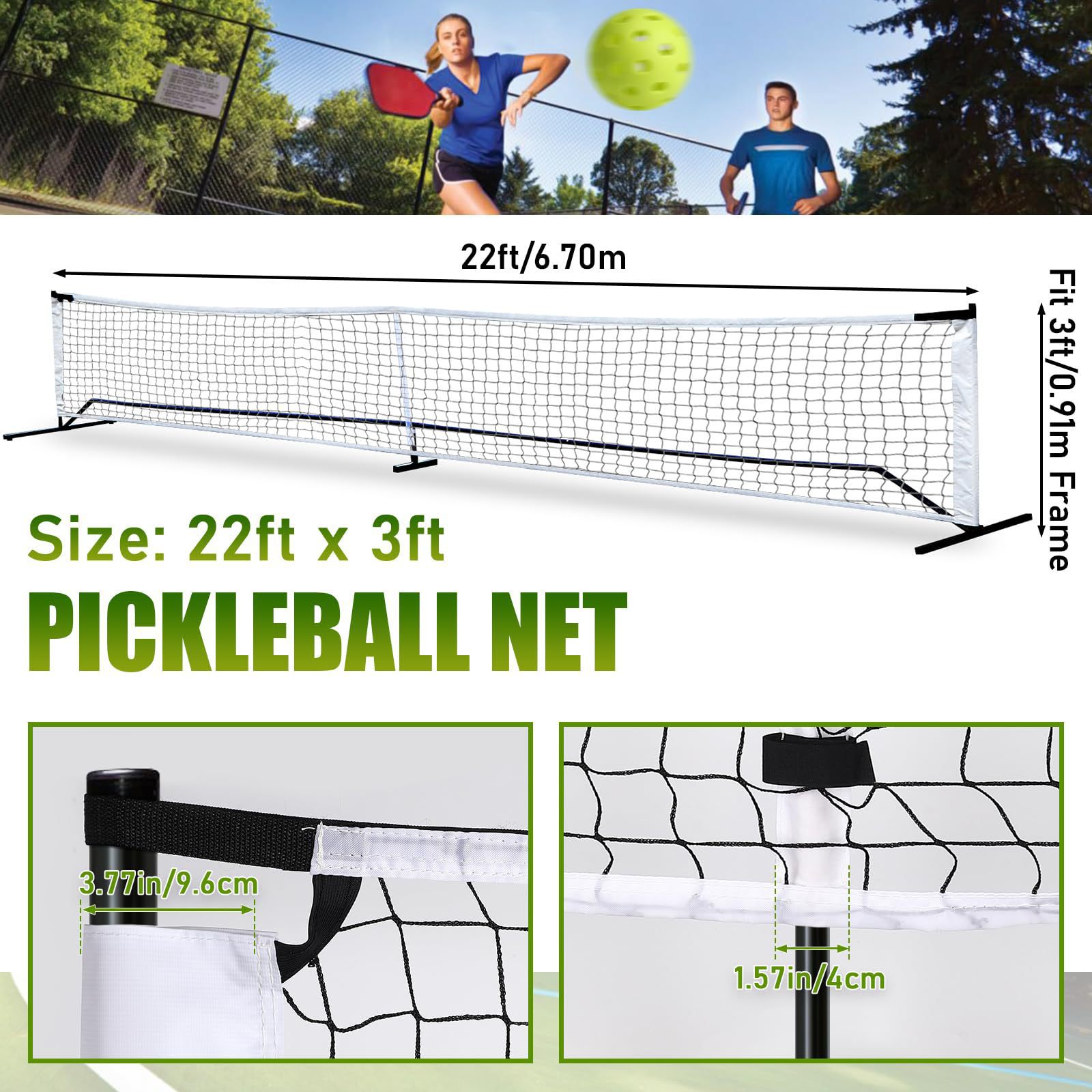 Outdoor Sports Net - 1 pezzo/lotto Sistema di rete portatile