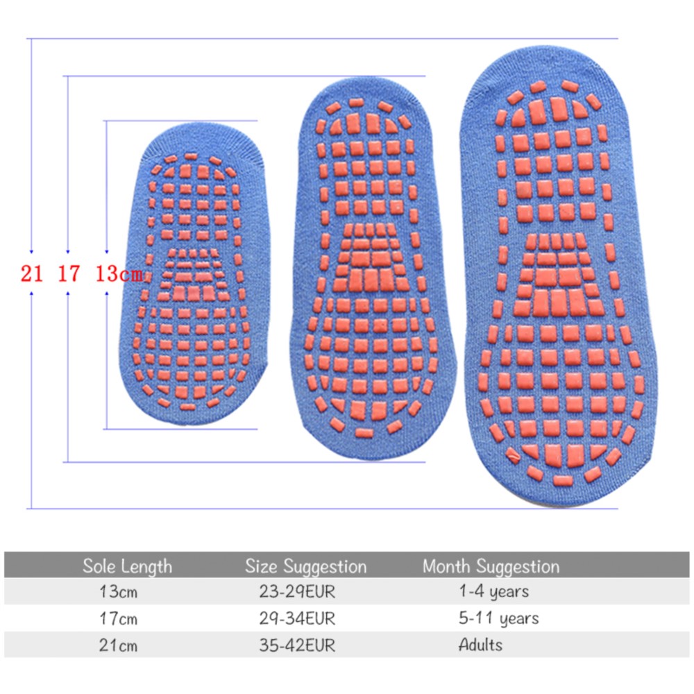 Calzini Antiscivolo per Bambin - Trampoline Park Sock recensione e prezzo