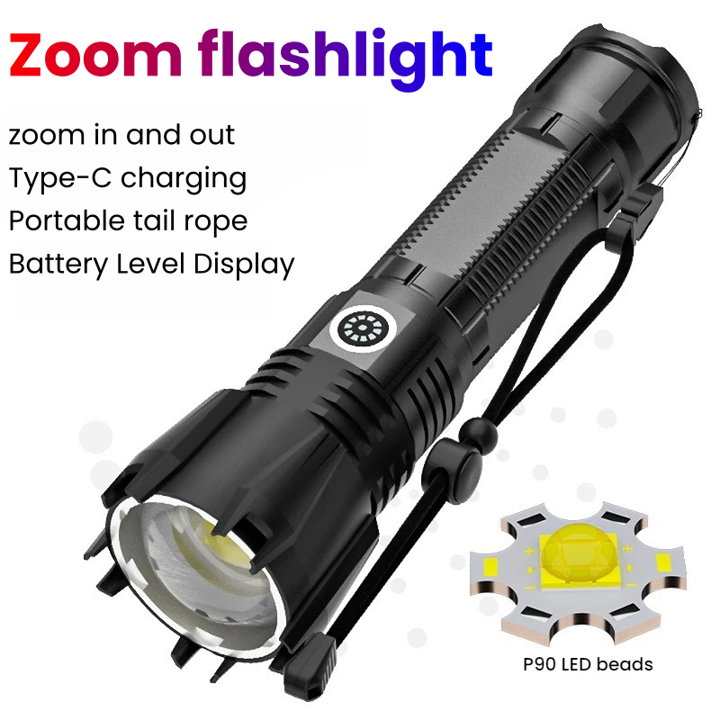 Torcia LED P90 ad Alta Potenza - Outdoor Spotlight recensione e prezzo