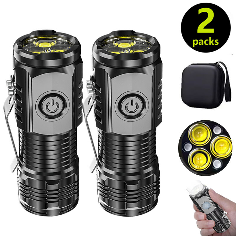 Mini torcia a 3 LED con clip p - Outdoor Spotlight recensione e prezzo